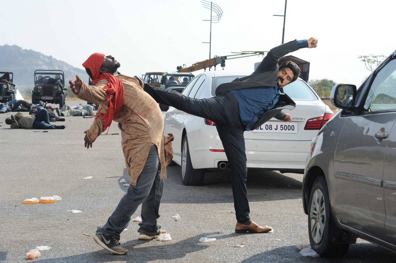 Balakrishna Dictator Movie Action Fight Shooting Spot Images