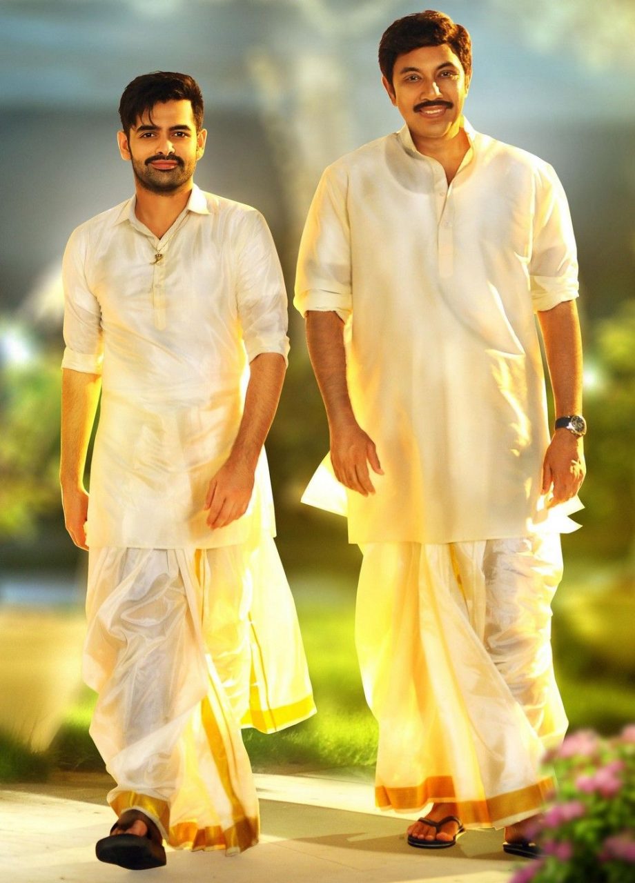 Ram And Sathyaraj New Stills In Hyper Telugu Movie