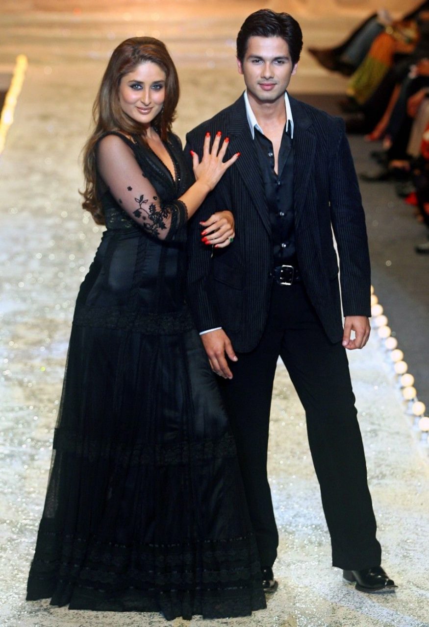Shahid Kapoor With Kareena Kapoor Image