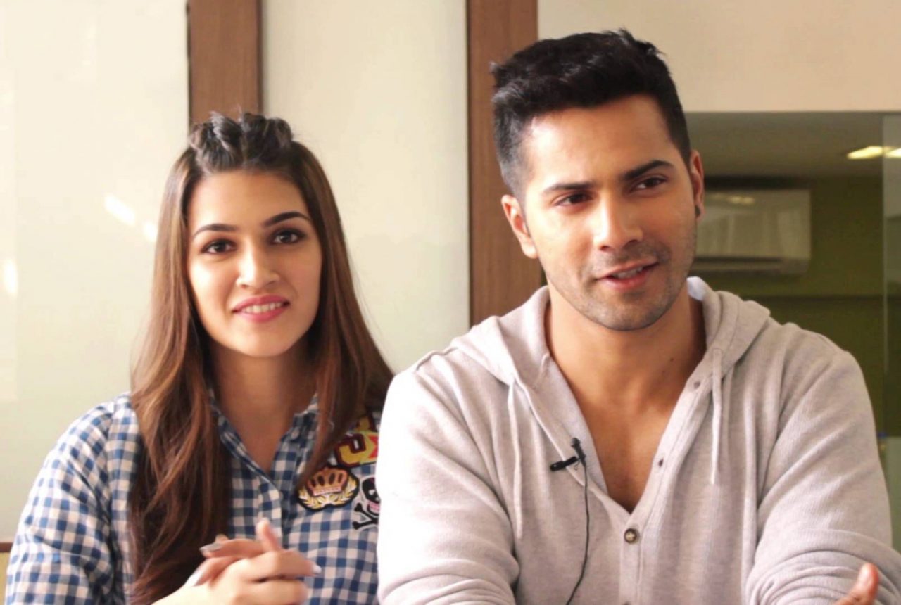 Movie Still Of Varun Dhawan And Kriti Sanon