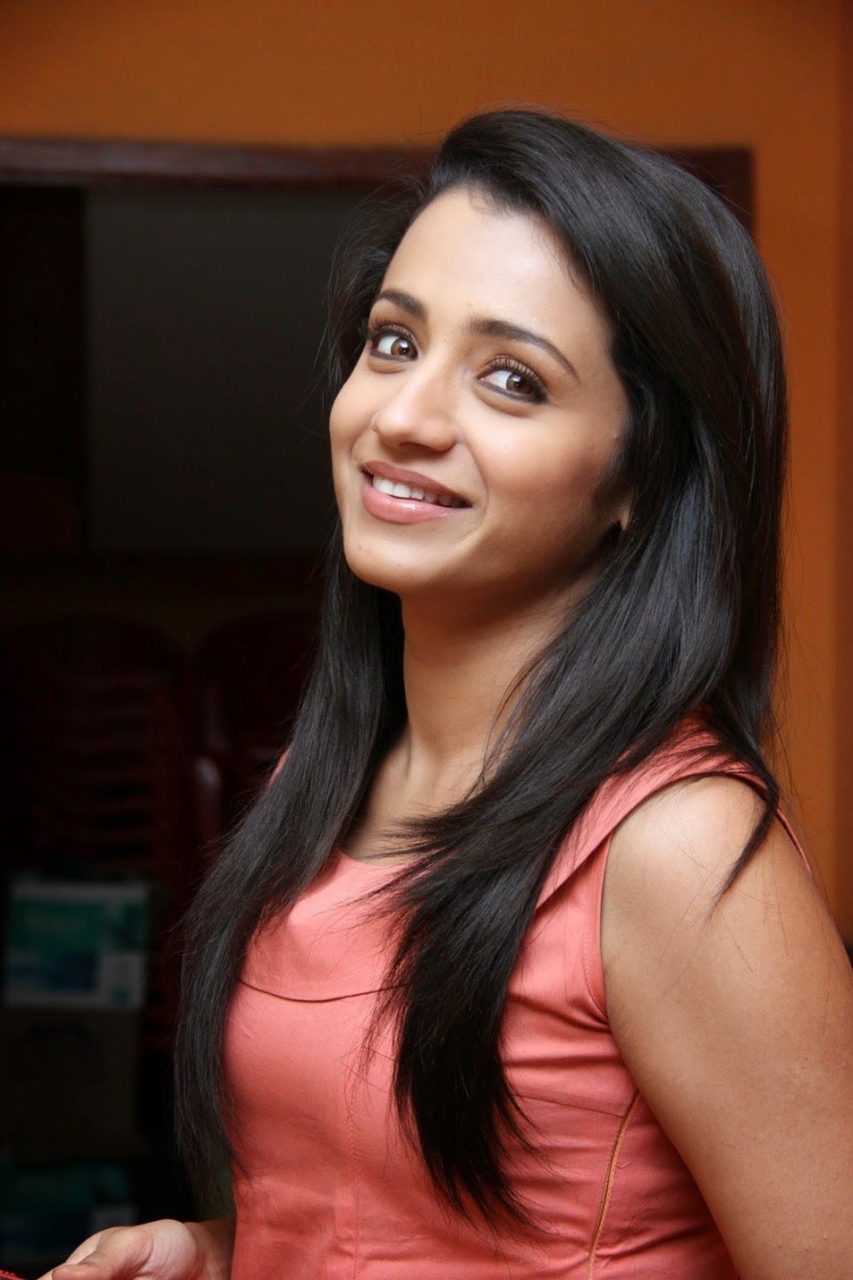 Stunning And Hot Look Smiling Pics Of Trisha Krishnan