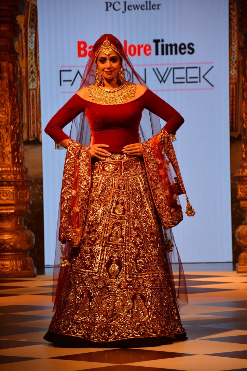Fashion Show Images Of Sridevi