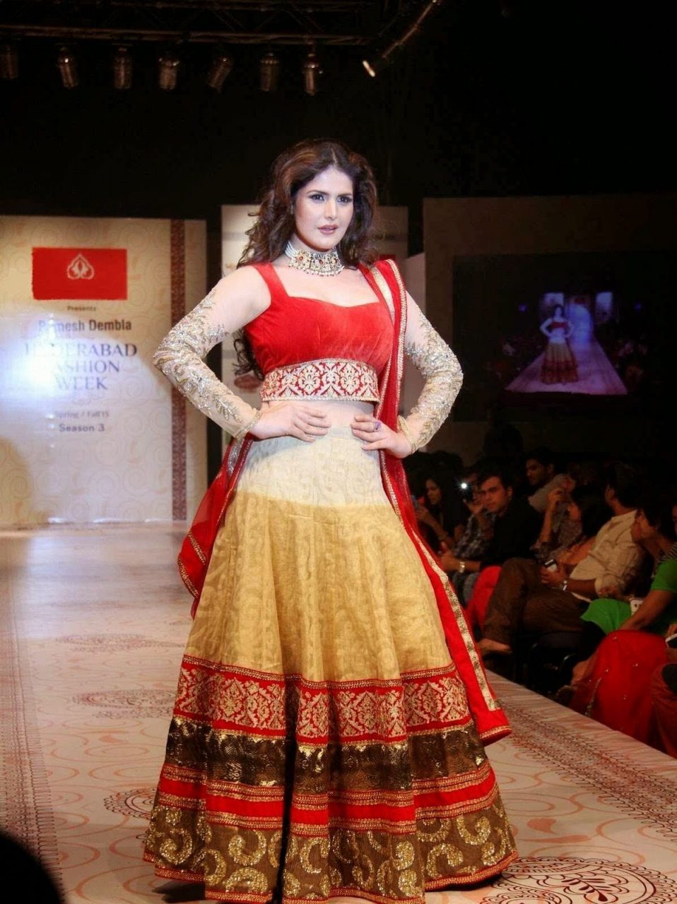 Fashion Show Images Of Zareen Khan