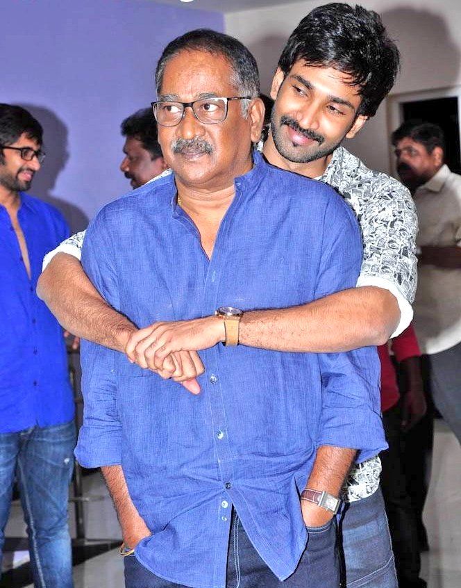 Aadhi Pinisetty With His Father