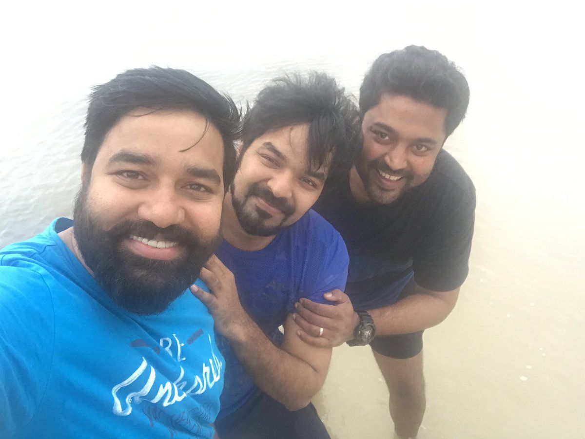 Chandran,jai And Shiva Selfie Pics