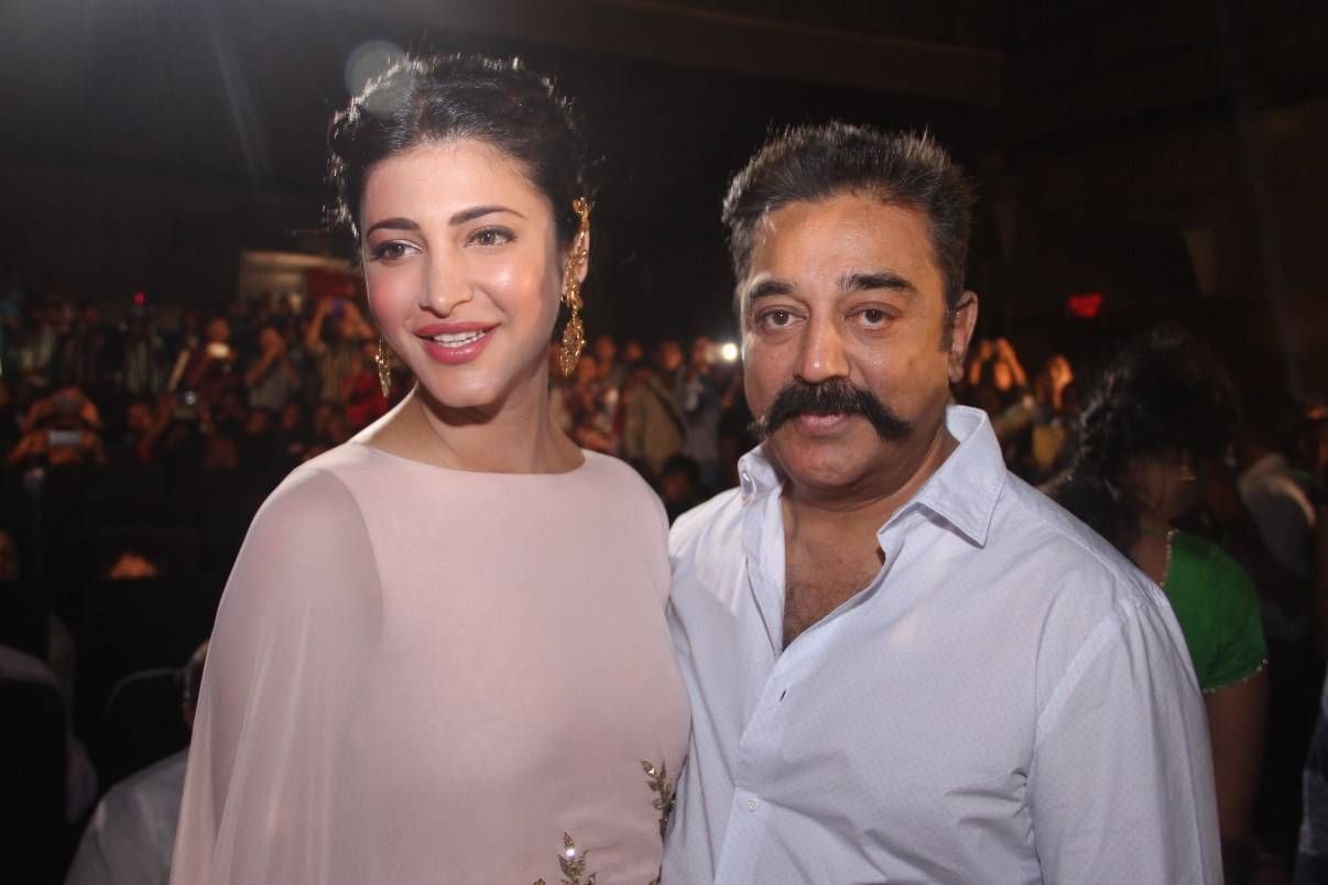 Kamal Haasan And His Daughter Shruti Hassan