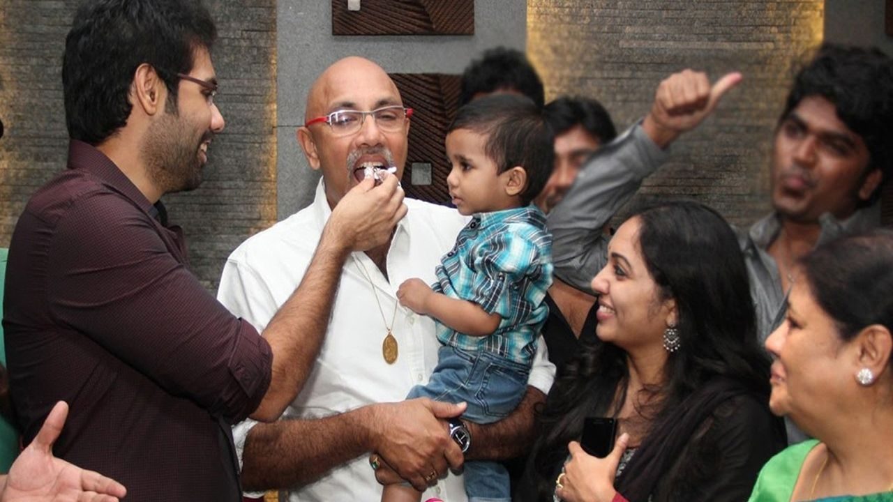 Sibi Sathyaraj Family Pics